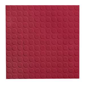 Roppe Low Profile Circular Design Rubber Tile is PVC Free and Red List Chemical Free.  Made in the USA, the product meets FloorScore, NSF332 Gold, and CHPS criteria.  It is designed for durability and ease of maintenance throughout the product life cycle.  Rubber flooring is inherently slip resistant and chosing Roppe gives you all colors at a Single Price Point within your selected palette.