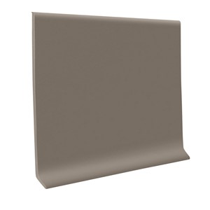 Low cost and good looks highlight Roppe Type TV thermoplastic vinyl base. Extremely durable without sacrificing attractiveness, and very economical because it is made from PVC vinyl.