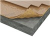 NATURAL &amp; SUSTAINABLE, HIGH PERFORMANCE UNDERLAYMENT PLUS VAPOR BARRIER FOR FLOATING FLOORS Integrated Moisture Barrier for Easy Installation. The Natural Alternative to Synthetic Foams. Reduces Step Sound &amp; Impact Noise. Increases Walking Comfort - Helps Insulate Cold Floors. The wave texture allows for increased air flow for the subfloor. Resluting in extra protection against mold, mildew &amp; microbial growth on the subfloor.