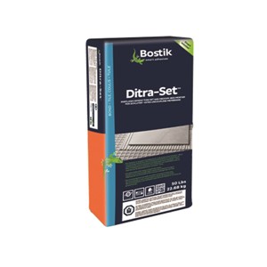 Bostik Ditra-Set Thin Set &amp; Tile Mortar - 50 Lb -  Gray