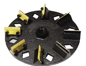 Replacement blades for 4.5&quot; abrader.