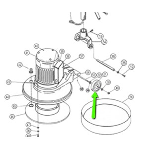 Replacement Wheel for Xtreme 2011 and prior. See parts diagram for correct parts placement.