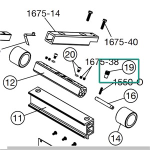 Replacement part for Crain 679 9&quot; Wood cutter.
