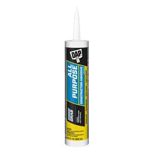 DAP HD Max Construction Adhesive is a high-performance, premium moisture-curing adhesive that bonds in extreme temperatures. DAP HD MAX adhesive delivers a strong, durable, waterproof bond and provides exceptional adhesion to non-porous building materials.