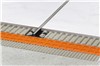 Schluter-DILEX-BWS features trapezoid-perforated anchoring legs, made of recycled rigid PVC, which are secured in the mortar bond coat and provide edge protection for adjacent tiles. The profile separates individual fields in the tile covering and accommodates movement via the soft chlorinated polyethylene (CPE) movement zone, which also forms the visible surface. The movement zone is only 3/16&quot; (5 mm) wide, matching common grout joint widths. The profile absorbs relatively limited movements, given the width of the movement zone. This should be taken into account when evaluating the requirements for a specific application. If larger movements within the covering are anticipated, the DILEX-BWS may be installed with greater frequency to create smaller fields, or the DILEX-BWB (3/8&quot;, 10 mm movement zone) may be used. DILEX-BWS is suitable for both residential and medium-duty commercial applications subject to light mechanical loads (e.g., offices and stores). The profile is also suited for exterior use.