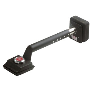 This kicker has an adjustable depth setting and features a pin plate with four rows of four hardened steel pins with nine depth adjustments in 1/32&quot; increments. Each pin plate also includes two &#39;Power Rods&#39; for best force transfer. The pins can be completely retracted to permit use of the three nap grip inserts on lightweight or low pile carpet. This kicker has a snap on plastic cover to protect the pins when not in use and a seamless foam filled bumper that can be rotated for even wear. Black powder coat finish. Instructions and illustrated parts list is included.