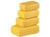 Used for grout cleanup work, these top-quality sponges have all the advantages of the best natural sponges, but last much longer. The reticulated foam of these sponges means they are super absorbent, clean easier and dry faster. Sponges have rounded corners and edges to prevent grout loss when wiping across joints.

Sponge measures 7-1/4&quot; x 5-1/8&quot; x 2-1/4&quot;. Made in the U.S.A.