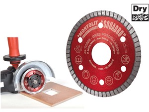 This small diameter micro thin continuous rim diamond blade from Montolit is perfect for cutting out electric switch boxes, cover plates, floor vents and other through holes in tile. Blade allows you to cut square and rectangular hole shapes (from 1-9/16&quot; X 1-9/16&quot;) in porcelain, ceramic, granite and marble tiles. This Blade makes fast and accurate cuts and is to be used with a standard angle grinder.