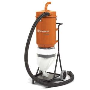 C 3000 is an effective industrial pre-separator for really big jobs where a lot of dust is produced. Recommended as a supplement to your Husqvarna dust extractor S 26 and S 36. C 3000 separates 90% of the vacuumed material before it reaches the dust extractor, which greatly increases the suction capacity, extends motor life and significantly reduces the frequency of filter maintenance, thus giving you longer operation without interruption. Using a pre-separator enhances the dust extractor’s capacity to handle material that would normally be considered difficult to manage such as soot, liquids and light material in large quantities. The Longopac&#174; bag hose system ensures simple, dust-free bag changes. Can be used for both wet and dry applications.