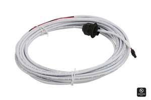 LIPROTEC-CW cables feature a pre-installed waterproof snap-in gland for a secure connection to the top of the niche, and connectors to attach the LED strip.