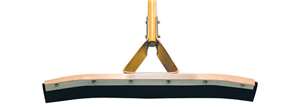 36&quot; Curved squeegee with handle