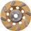 Makita 4-1/2&quot; Low-Vibration Diamond Cup Wheel, 8 Segment Turbo
