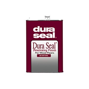 DuraSeal Penetrating Finish is a semi-transparent stain formulated to seal, color and provide exceptional durability when used on bare wood and masonry surfaces. This rich blend of oil and resin gives hardwood floors a soft, satiny sheen. Available in colors to match any decor, DuraSeal Penetrating Finish creates a bond with the wood that won&#39;t scratch or wear away. Can be used with or without a finish coat.