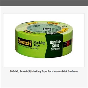3M 2&quot; Green Masking Tape - HardToStick Surf (now 2060-48TR-BK)