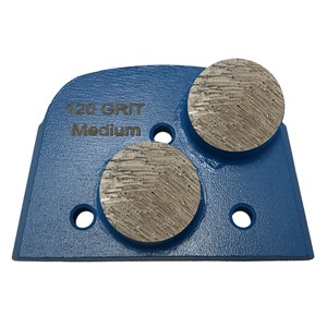 SLIDE-MAG, 150 Grit (Blue), Double Round, Medium Bond