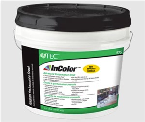 InColor is a ready-to-use product within the TEC high performance family of grouts. Its unique formulation is easy to install, can be used for both interior and exterior tile installations, and is made for residential or commercial use. InColor is easy to clean, mold and mildew resistant, color consistent, crack resistant, stain-proof, chemical resistant and requires no sealing. This universal formula can be used for floors and walls for grouting joints 1⁄16&quot; to 1⁄2&quot; (1.6-12 mm) and is backed by a limited lifetime warranty.