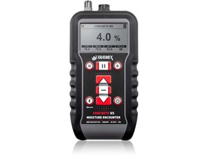 The Concrete Moisture Encounter X5 (CMEX5), is The Digital Multi Moisture Meter for Concrete designed and built by Tramex Meters for the specific needs of many industries including the Flooring, Water Damage Restoration, Inspection, Surveying and Indoor Air Quality industries. Bluetooth connection allows for continual development and integration of apps and reporting to accompanying IOS &amp; Android App.