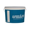 2.4 gallon transparent plastic bucket with printed liter scale for measuring the correct water quantity for UZIN powder products.